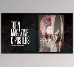 Download Torn Paper Magazine and Posters (Videohive 37681852) - AE Project