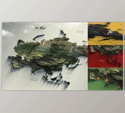 Download Asia Map | Russia | China | India (Videohive 37524636) - AE Project