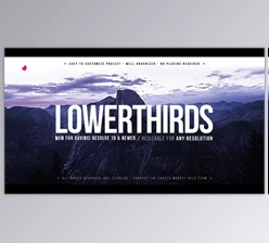 Download Elegant Lower Thirds for Davinci Resolve (Videohive 33582349)