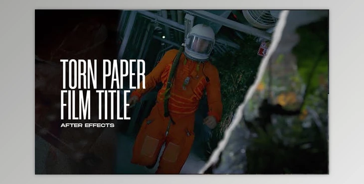 Download Torn Paper Film Titles (Videohive 37693403) - AE Project