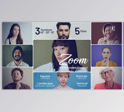 Download Zoom Multiscreen Opener (Videohive 37483592) - AE Project