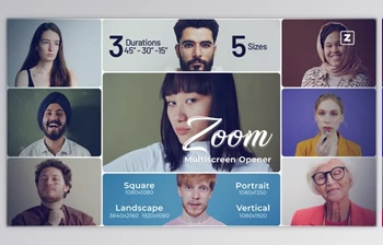 Download Zoom <span class='badge badge-warning'>Multiscreen</span> Opener (Videohive 37483592) - AE Project