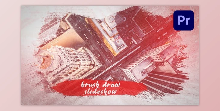 Download Brush Paint Slideshow – Premiere Pro (Videohive 37651036) - PR Project