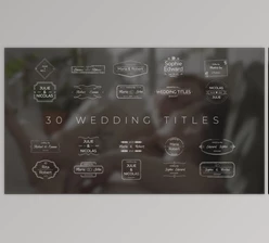 Download Wedding Titles MOGRT (VideoHive 37448532)