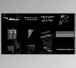 Download Typography Titles | Premiere Pro Templates (VideoHive 37519810) - PR Project