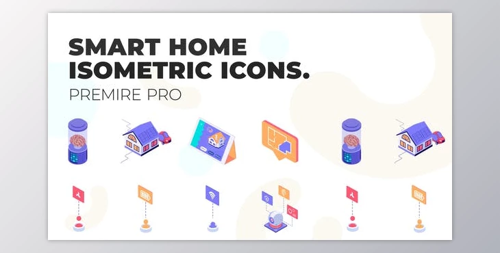 Download Smart Home – MOGRT Isometric Icons (VideoHive 37500688)
