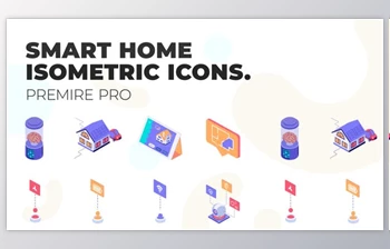 Download Smart <span class='badge badge-warning'>Home</span> – MOGRT Isometric Icons (VideoHive 37500688)