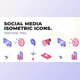 Download Social Media – MOGRT Isometric Icons (VideoHive 37500690)