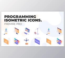 Download Programming – MOGRT Isometric Icons (VideoHive 37500684)