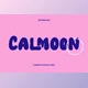 Download Calmoon Bouncy Display Font