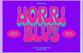 Download Horriblys Decorative <span class='badge badge-warning'>Display</span> <span class='badge badge-warning'>Font</span>