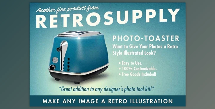 Download RetroSupply Co Photo Toaster