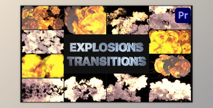 Download Explosion Transitions for Premiere Pro (VideoHive 37500847)