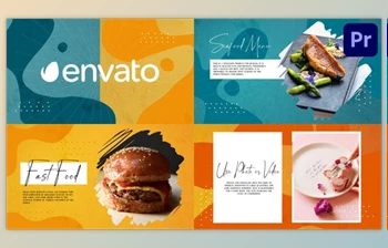 Download <span class='badge badge-warning'>Food</span> Promo Scenes | Premiere Pro MOGRT (VideoHive 37517861)