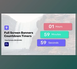 Download Full Screen Banners Countdown Timers for Premiere Pro (VideoHive 37497065)