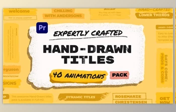 Download <span class='badge badge-warning'>Hand</span> <span class='badge badge-warning'>Drawn</span> Brush Titles Pack (VideoHive 37507429)