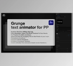 Download Grunge Text Animator For Premiere Pro MOGRT (VideoHive 37491912)