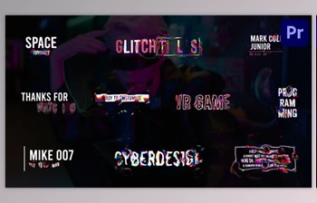 Download <span class='badge badge-warning'>Glitch</span> Liquid Titles | Premiere Pro (VideoHive 37521439)