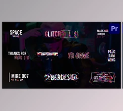 Download Glitch Liquid Titles | Premiere Pro (VideoHive 37521439)