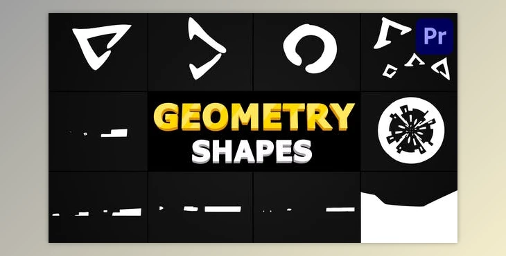 Download Geometry Shapes Pack | Premiere Pro (VideoHive 37560794)