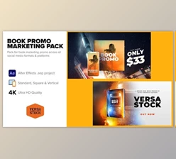 Download Book Social Media Marketing Promo Pack (Videohive 37791888) - AE Project
