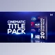 Download Cinematic title pack (Videohive 37786132) - AE Project