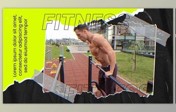Download <span class='badge badge-warning'>Paper</span> Fitness Slideshow (Videohive 37757674) - AE Project