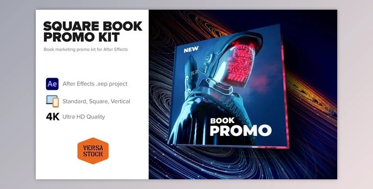 Download Square Book Social Media Promo Kit (Videohive 37764167) - AE Project