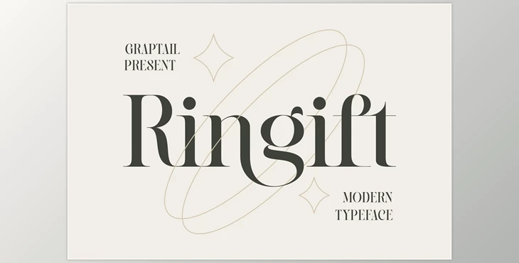 Download Ringift – A Modern Serif CreativeMarket 6295413