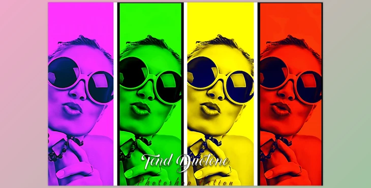 Download Tend Duotone Photoshop Action CreativeMarket - 7204146