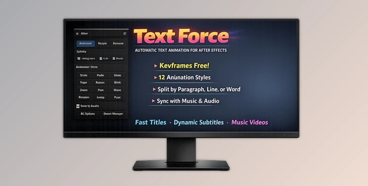 Aescripts - Download Text Force v1.9.9