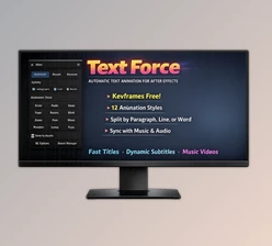 Aescripts - Download Text Force v1.9.9