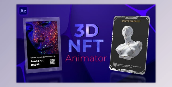 Download 3D NFT Animator (Videohive 36351086) - AE Project