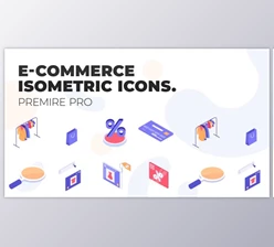 Download E-Commerce – MOGRT Isometric Icons (VideoHive 37500594)