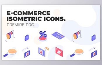 Download E-Commerce – MOGRT <span class='badge badge-warning'>Isometric</span> Icons (VideoHive 37500594)