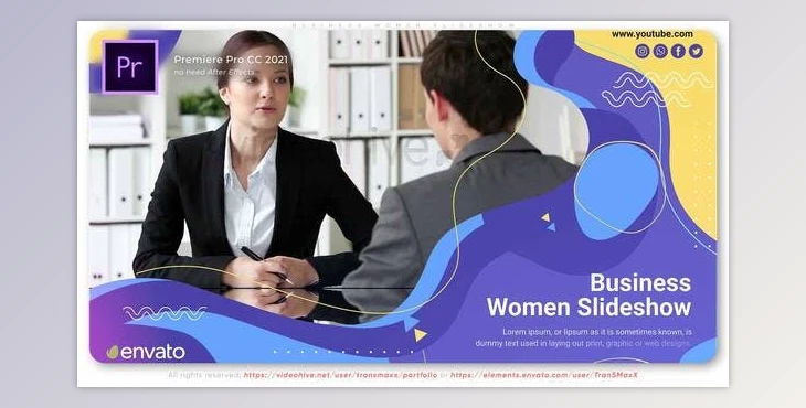 Download Business Women Slideshow (VideoHive 37606470)