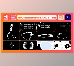 Download 2D Smoke Elements And Titles for Premiere Pro (VideoHive 37472484)