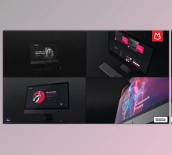 Download Dark Desktop Promo | Mockup Pack (Videohive 37847601) - AE Project
