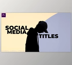 Download New Social Media Titles (Videohive 36801835) - PR Project
