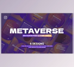 Download Metaverse Instagram Promotion (Videohive 37736802) - AE Project