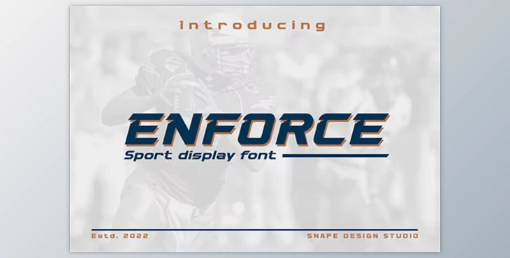 Download Enforce – Sport Font