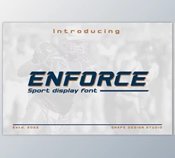 Download Enforce – Sport Font