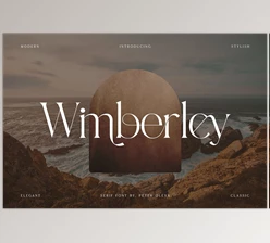 Download Wimberley – Elegant Serif Font Creativemarket 7104316