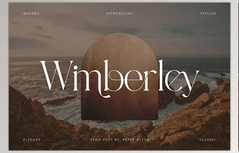 Download Wimberley – Elegant Serif <span class='badge badge-warning'>Font</span> Creativemarket 7104316