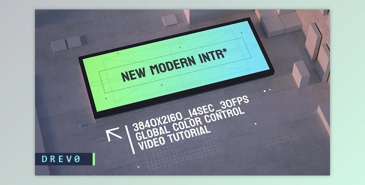Download Urban Opener/ Concrete Architecture Video Mockup Busness LED Display City Industrial Real Estate IOS (Videohive 37868583) - AE Project