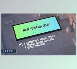 Download Urban Opener/ Concrete Architecture Video Mockup Busness LED Display City Industrial Real Estate IOS (Videohive 37868583) - AE Project