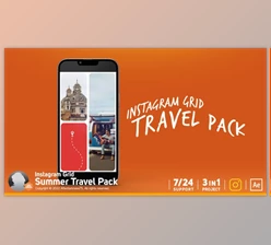 Download Instagram Travel Grid Pack (Videohive 37262414) - AE Project