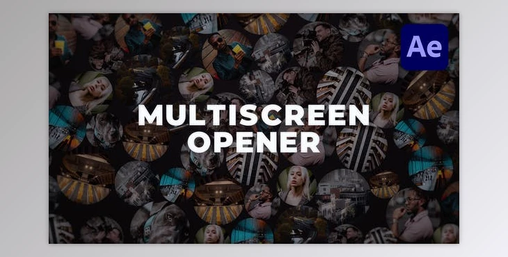 Download Creative Multi Screen Opener (Videohive 37720155) - AE Project
