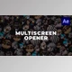Download Creative Multi Screen Opener (Videohive 37720155) - AE Project