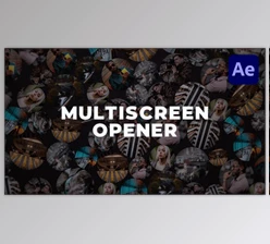 Download Creative Multi Screen Opener (Videohive 37720155) - AE Project